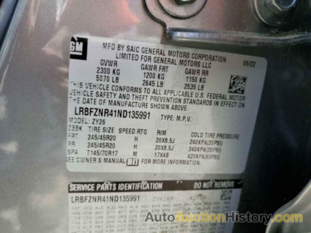 BUICK ENVISION ESSENCE, LRBFZNR41ND135991