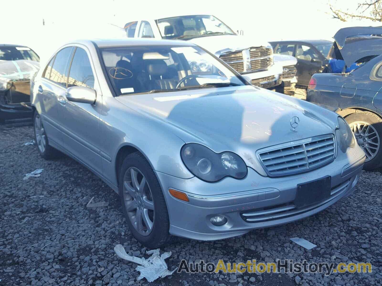 2005 MERCEDES-BENZ C 240 4MATIC, WDBRF81J65F590445