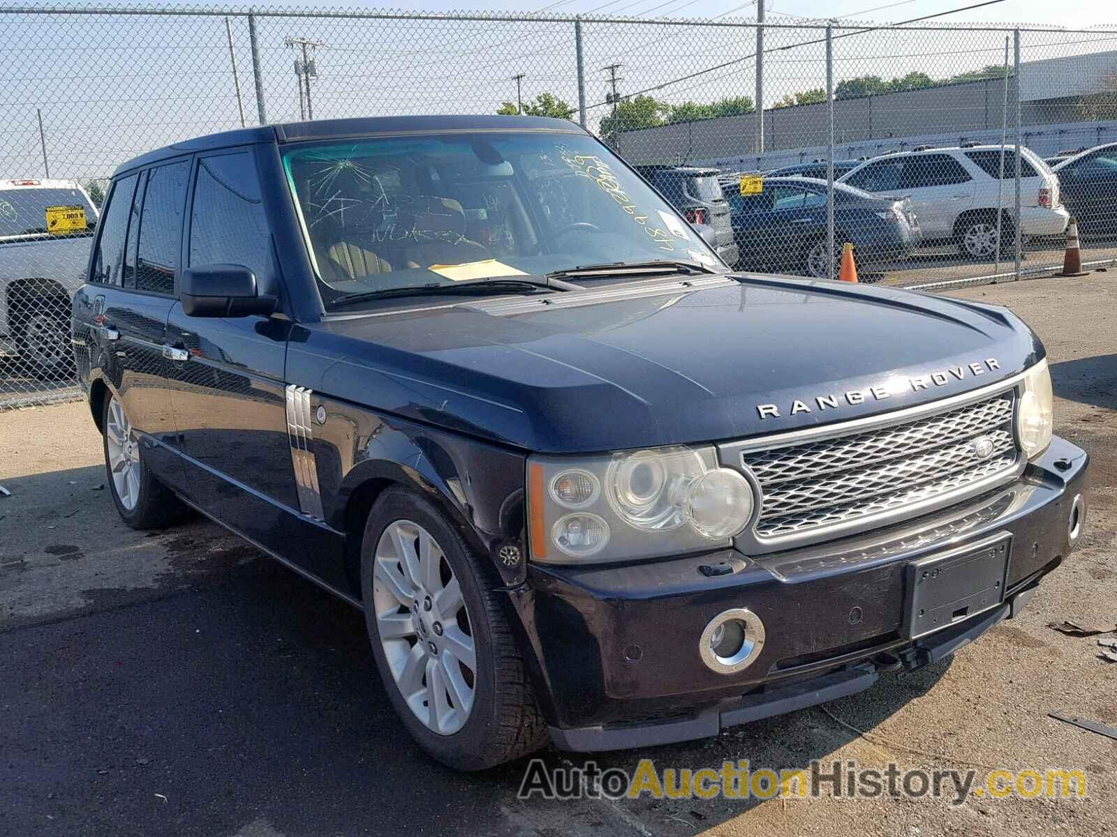 2006 LAND ROVER RANGE ROVE SUPERCHARGED, SALMF134X6A225946