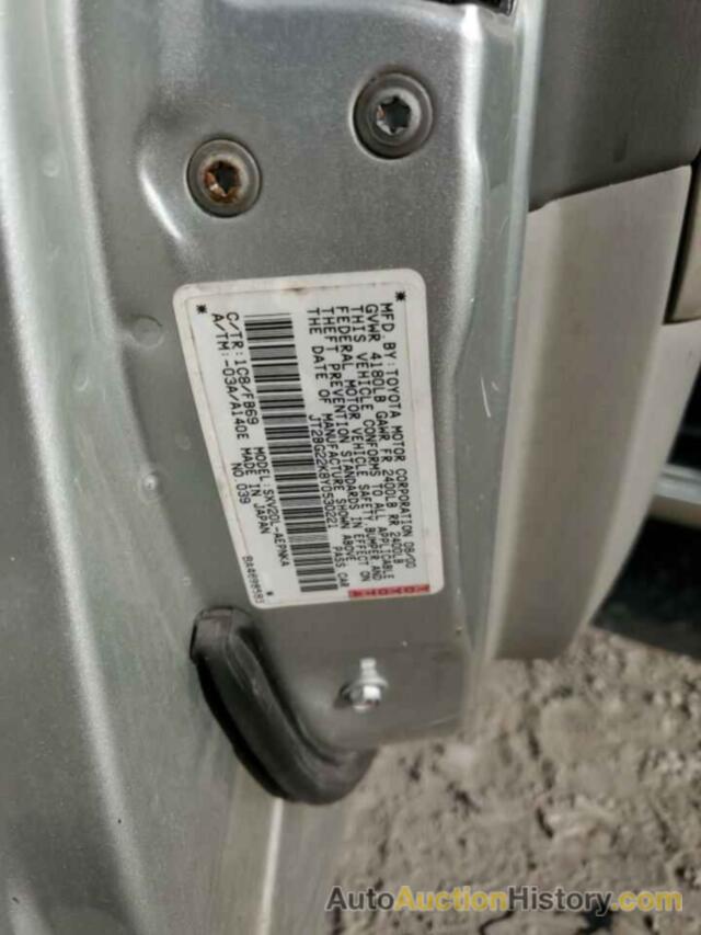 TOYOTA CAMRY CE, JT2BG22K8Y0530221