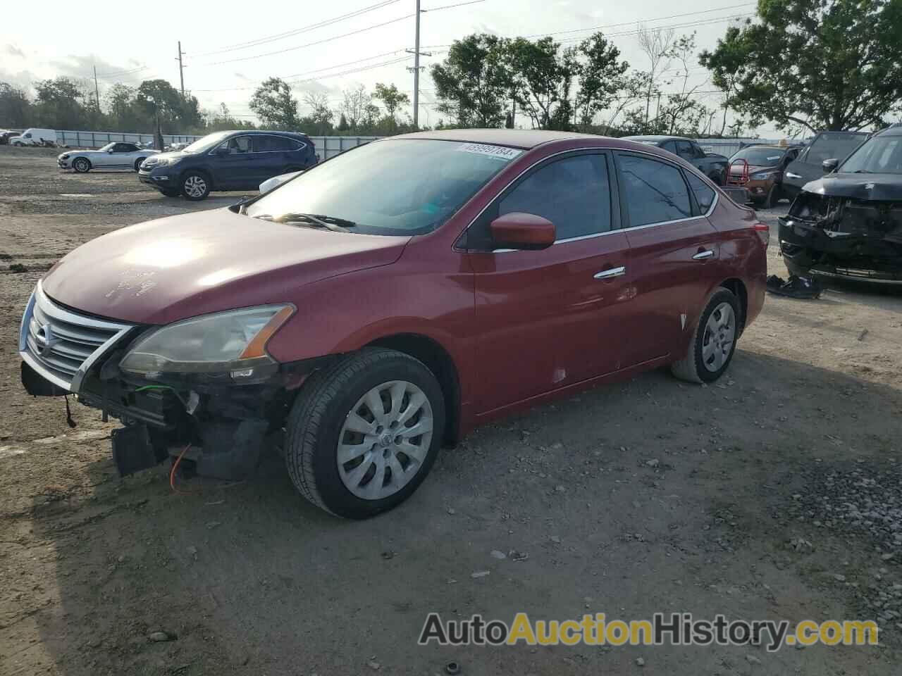 NISSAN SENTRA S, 3N1AB7AP9EL610981