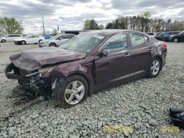 KIA OPTIMA LX, 5XXGM4A76EG287534