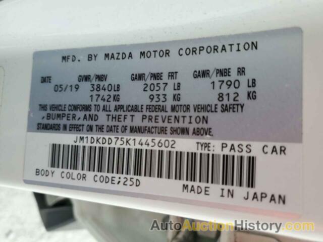 MAZDA CX-3 GRAND TOURING, JM1DKDD75K1445602