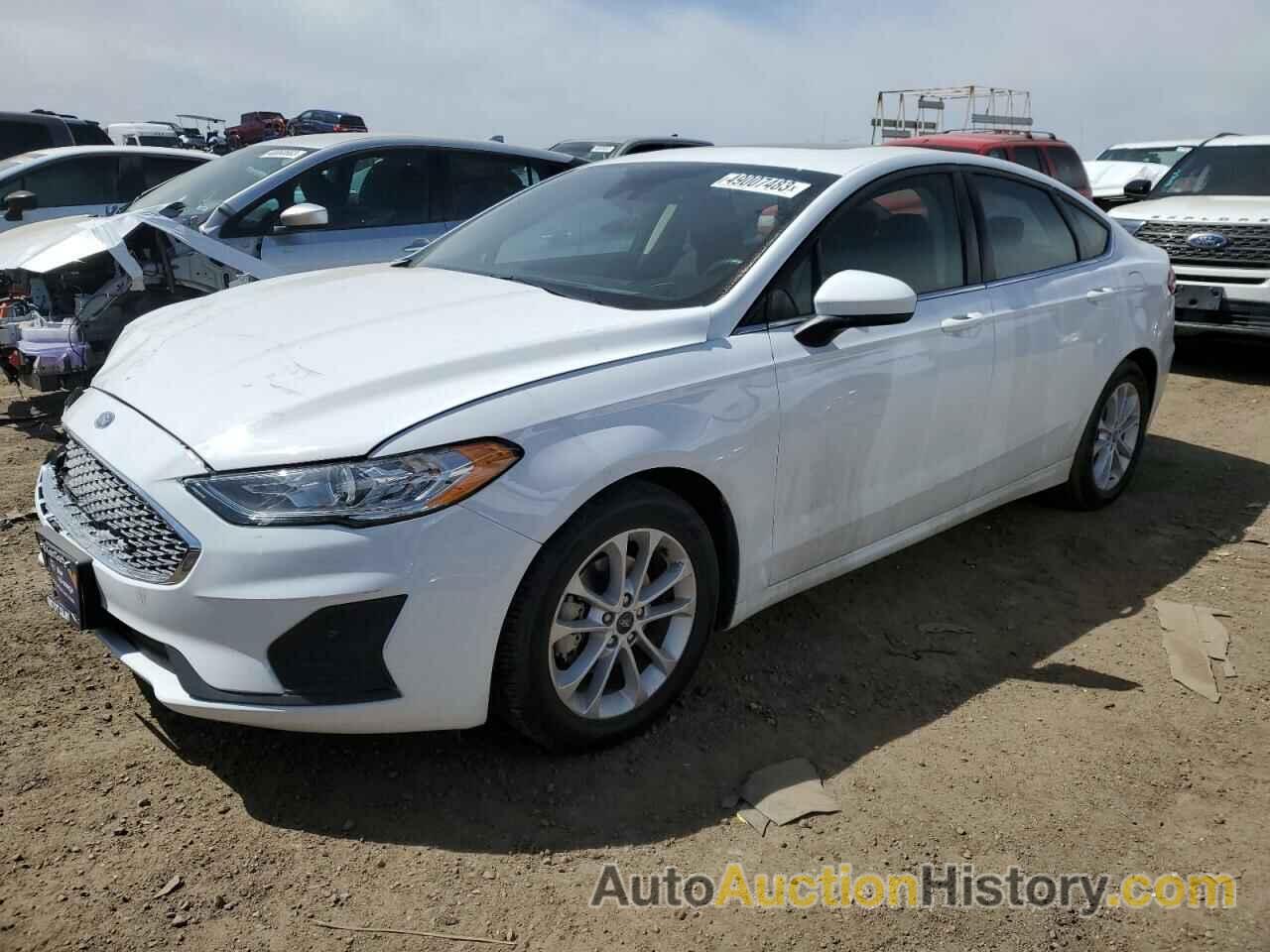 2020 FORD FUSION SE, 3FA6P0HD7LR150629