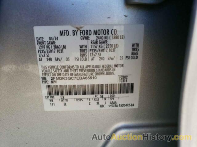 FORD EDGE SE, 2FMDK3GC7EBA65510