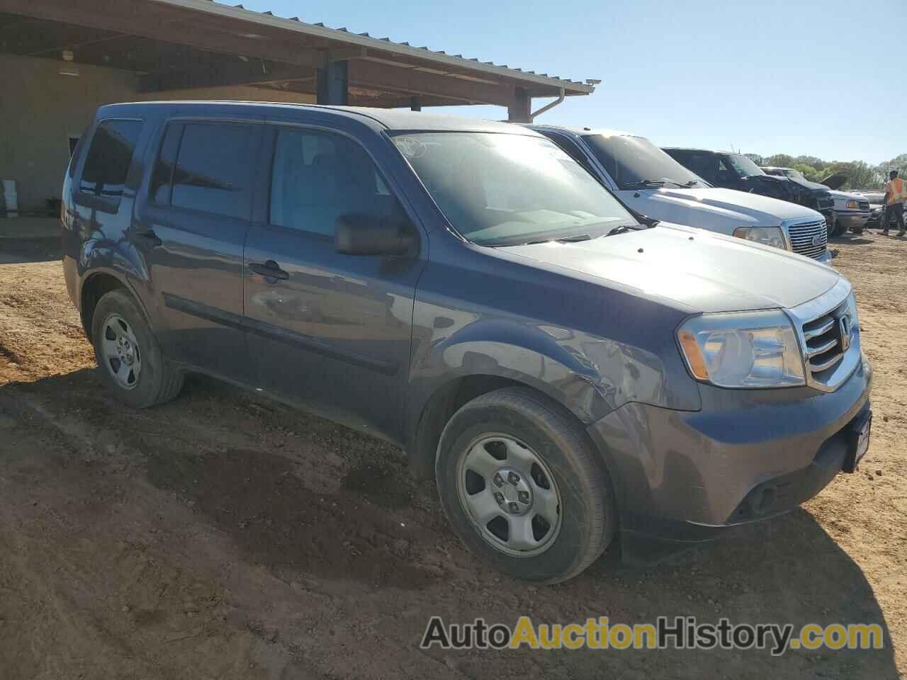 HONDA PILOT LX, 5FNYF4H26FB027146