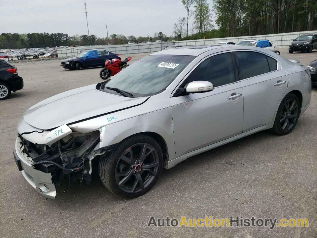 NISSAN MAXIMA S, 1N4AA5AP3EC448836