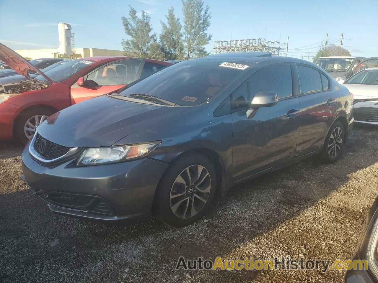 2013 HONDA CIVIC EX, 19XFB2F89DE016336