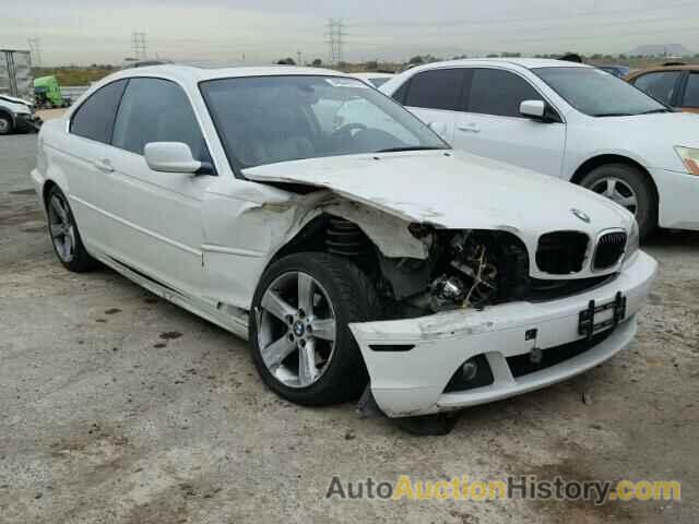 2005 BMW 325 CI, WBABD33485PL06873