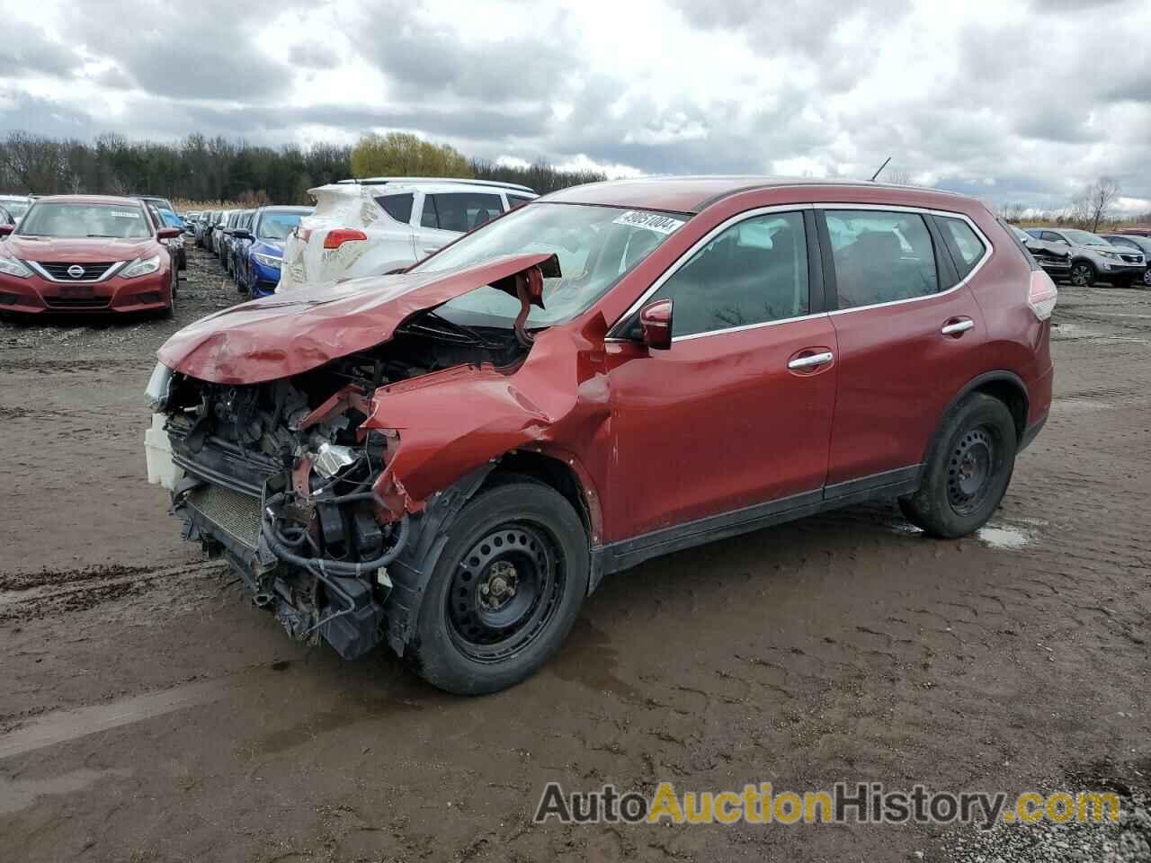 NISSAN ROGUE S, 5N1AT2MT5EC756937