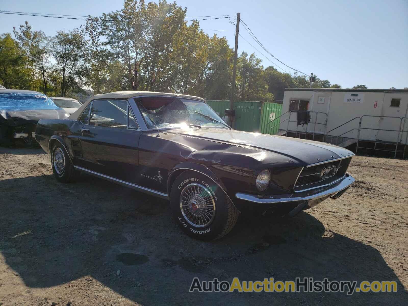 1967 FORD MUSTANG, 7R03C155505