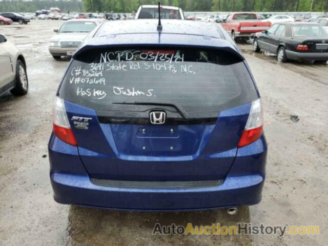 HONDA FIT SPORT, JHMGE8H53DC072649