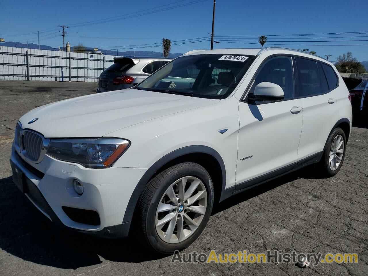 BMW X3 XDRIVE28I, 5UXWX9C58G0D63658