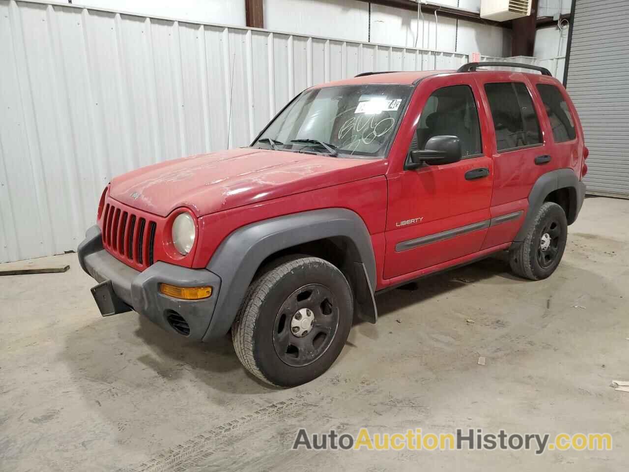 JEEP LIBERTY SPORT, 1J4GL48K64W187731