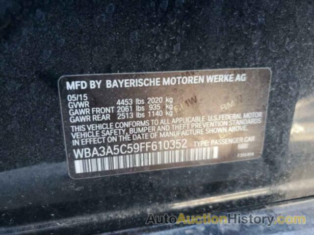 BMW 3 SERIES I, WBA3A5C59FF610352