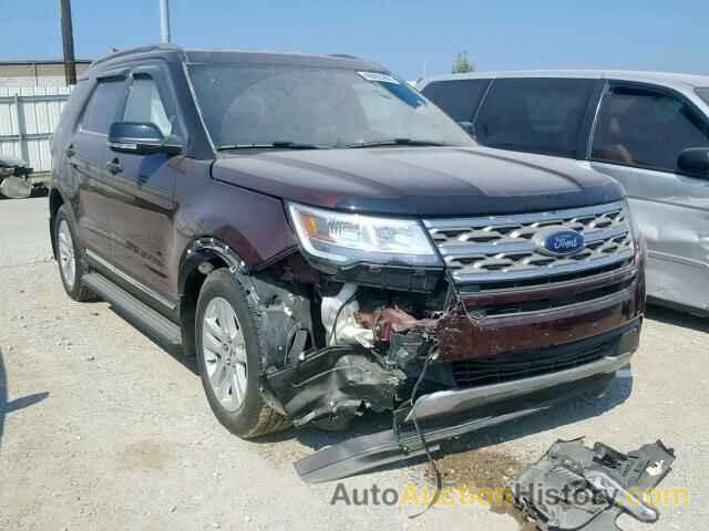 2018 FORD EXPLORER X XLT, 1FM5K8D8XJGA53601