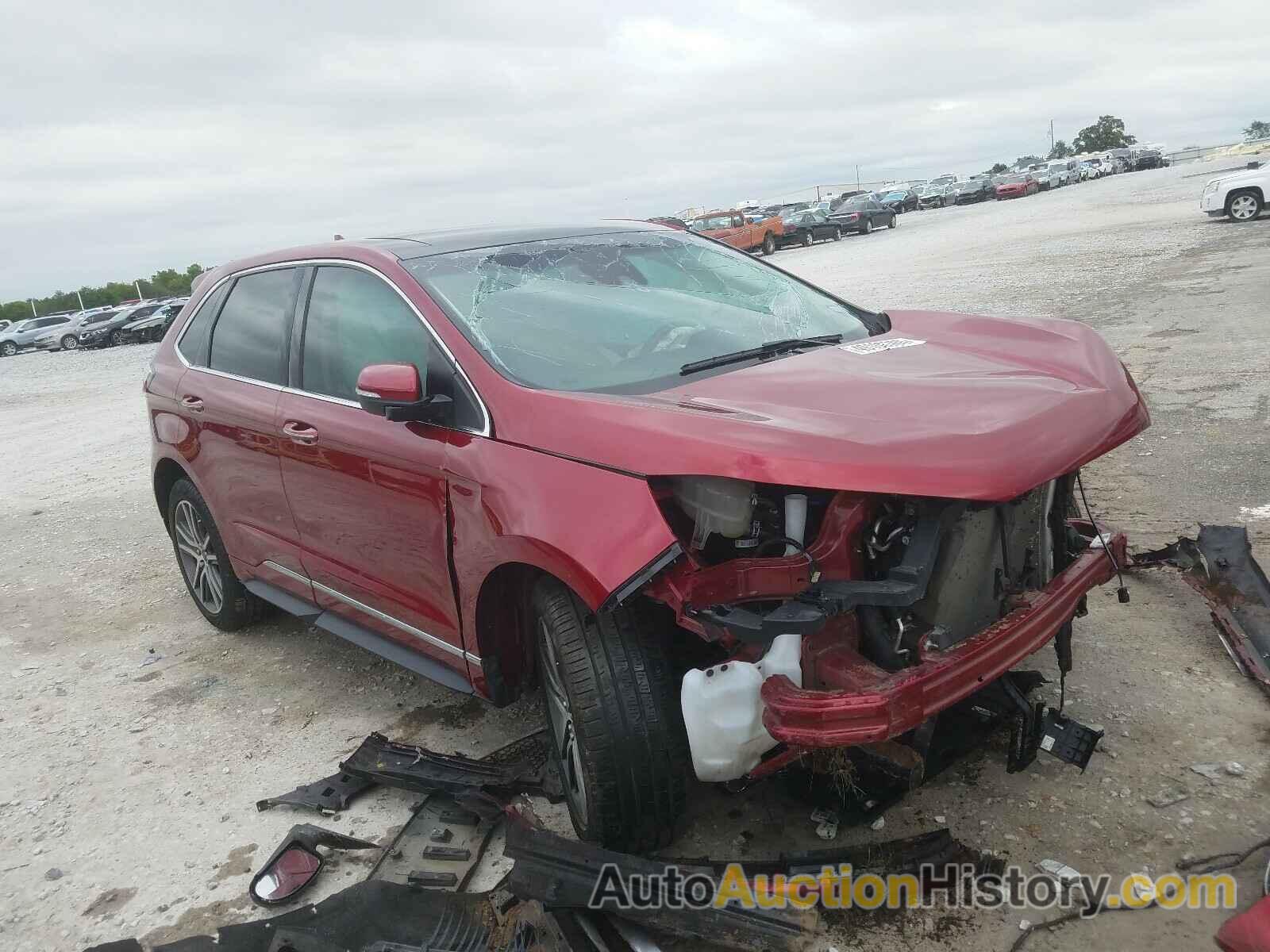 2019 FORD EDGE TITANIUM, 2FMPK3K92KBC61598