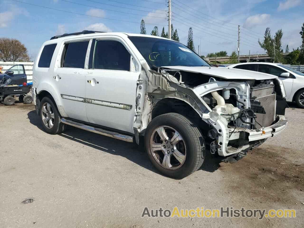 HONDA PILOT EXL, 5FNYF3H58CB020800