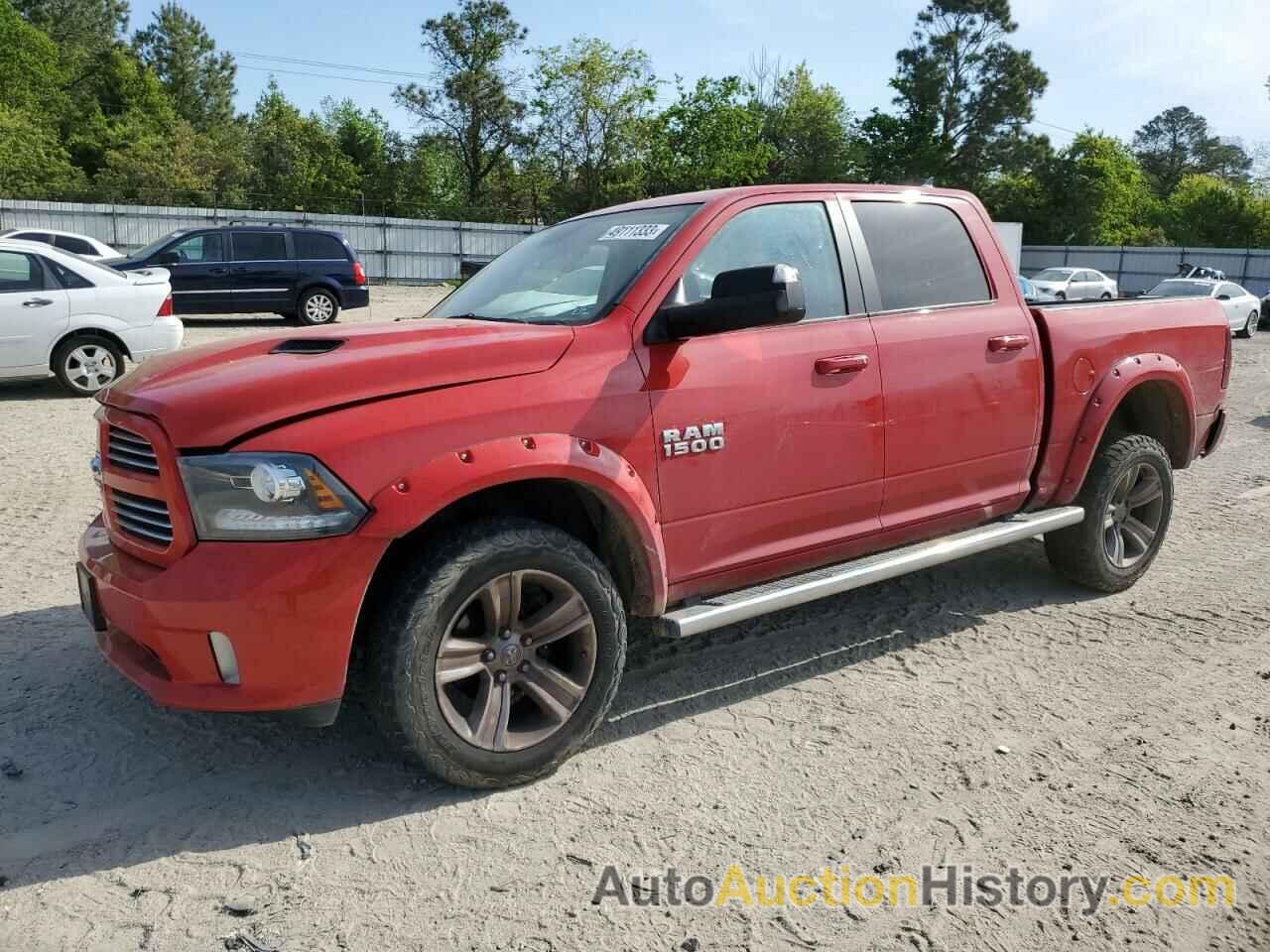 2014 RAM 1500 SPORT, 1C6RR7MT0ES216279