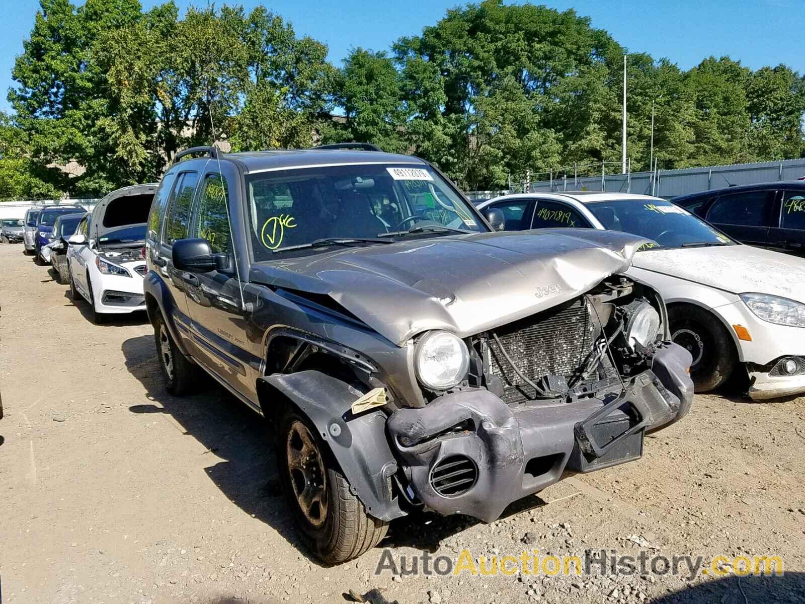 2003 JEEP LIBERTY SP SPORT, 1J4GL48K33W731861