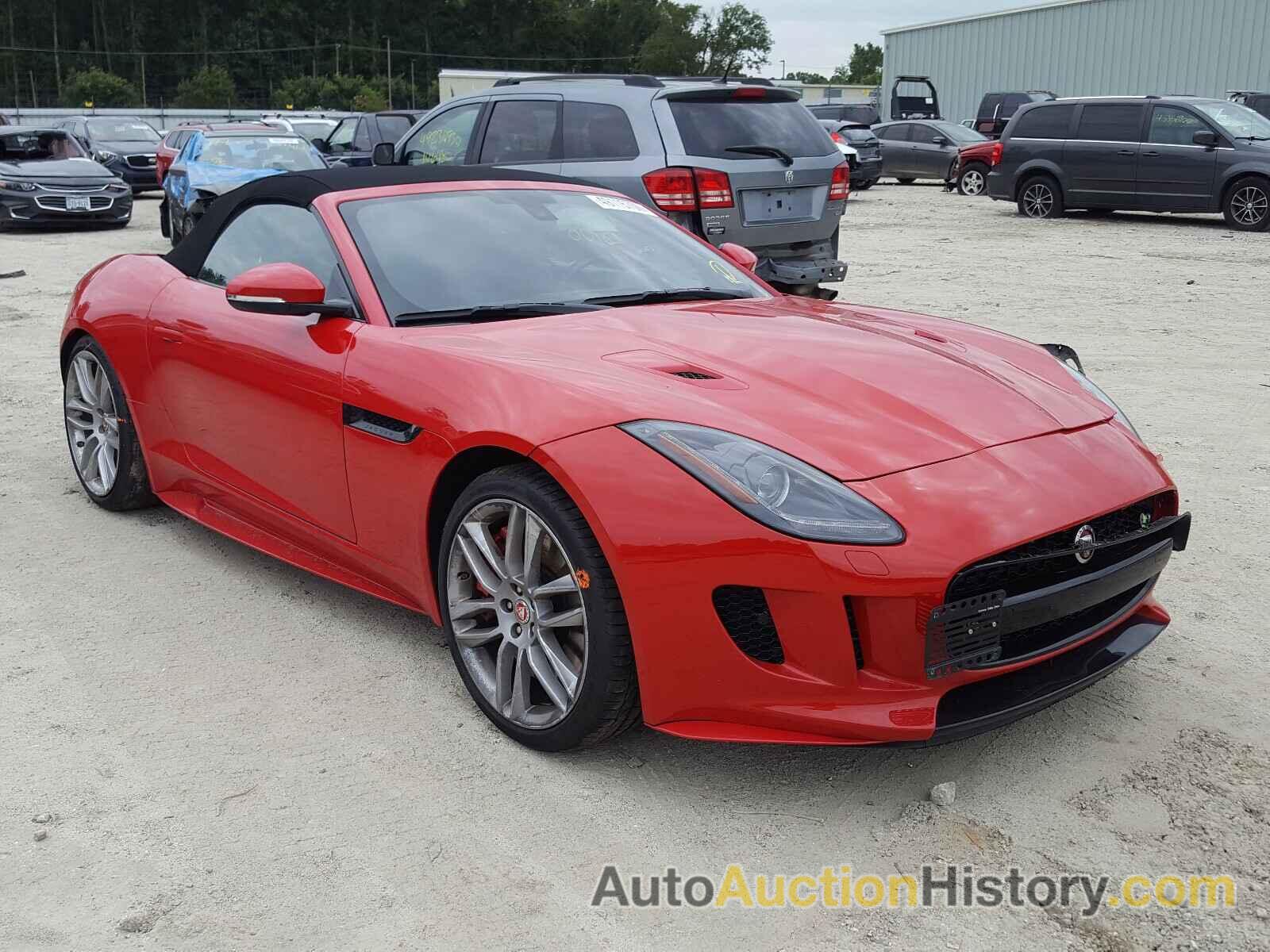 2016 JAGUAR F-TYPE R, SAJWJ6HL1GMK26464