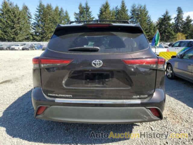 TOYOTA HIGHLANDER XLE, 5TDGZRBH3LS038755