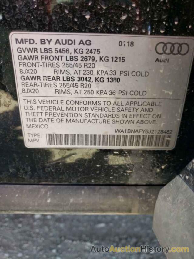 AUDI Q5 PREMIUM PLUS, WA1BNAFY6J2128482