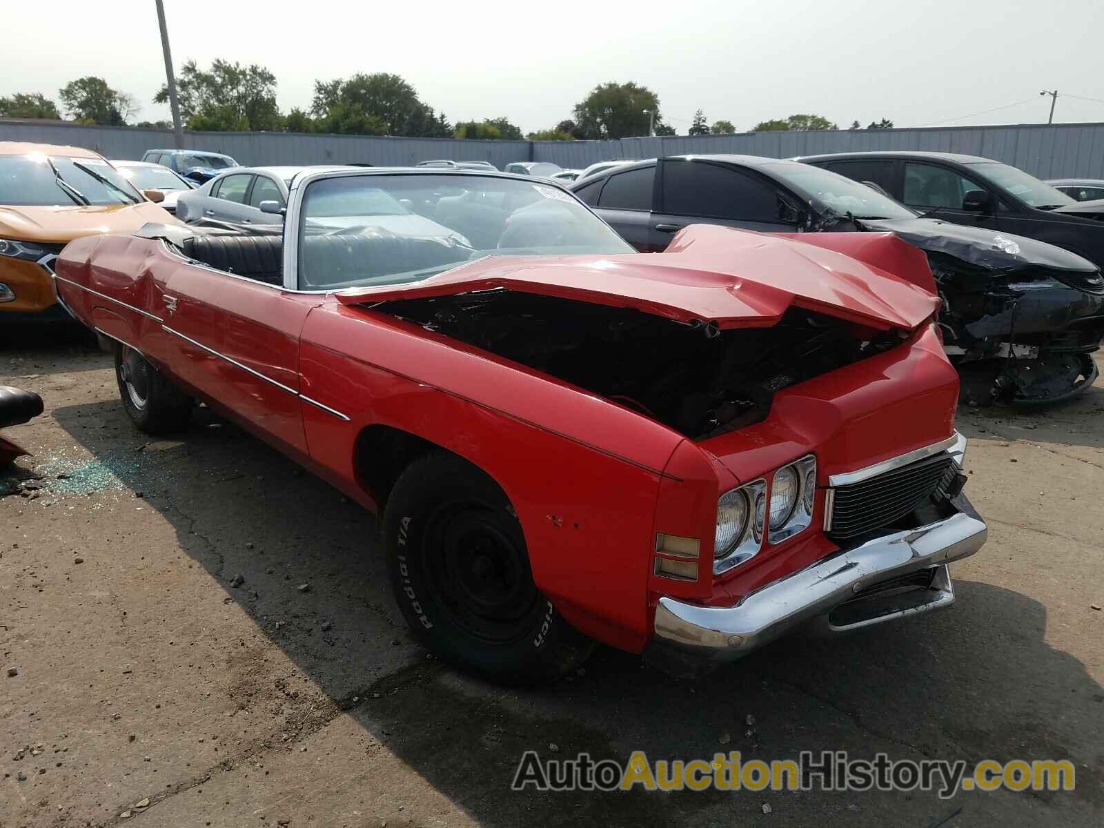 1972 CHEVROLET IMPALA, 1M67U2S247615