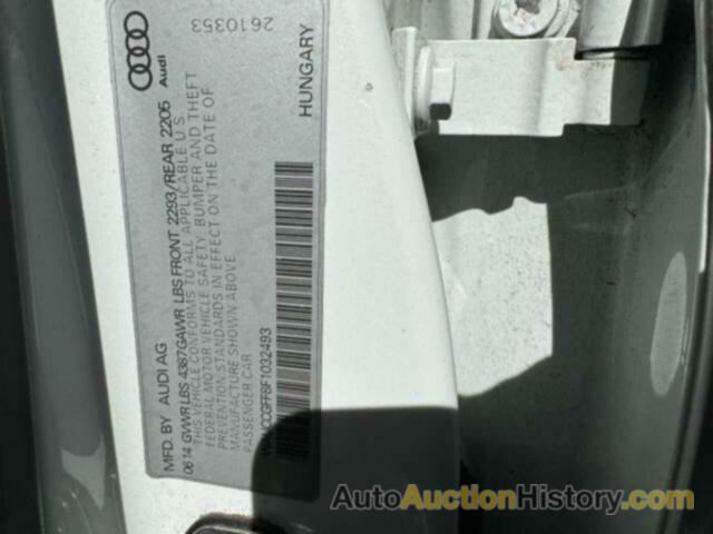 AUDI A3 PREMIUM PLUS, WAUCCGFF8F1032493