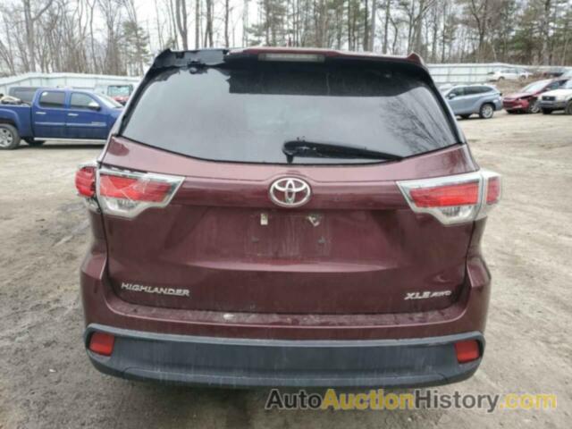 TOYOTA HIGHLANDER XLE, 5TDJKRFH1GS352317