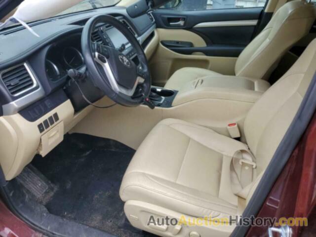 TOYOTA HIGHLANDER XLE, 5TDJKRFH1GS352317