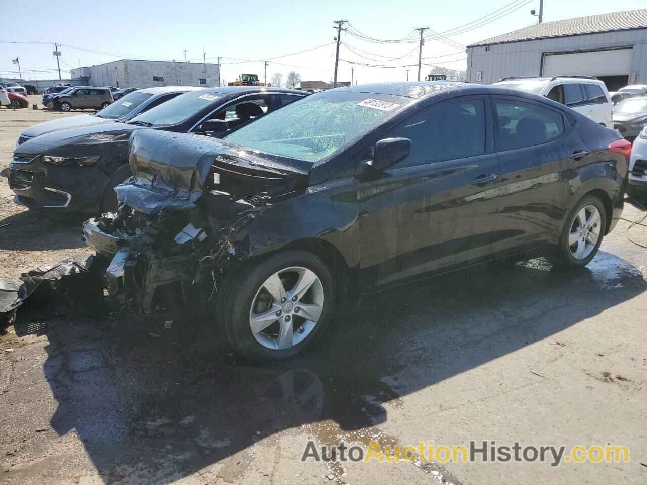 2013 HYUNDAI ELANTRA GLS, 5NPDH4AE0DH374225