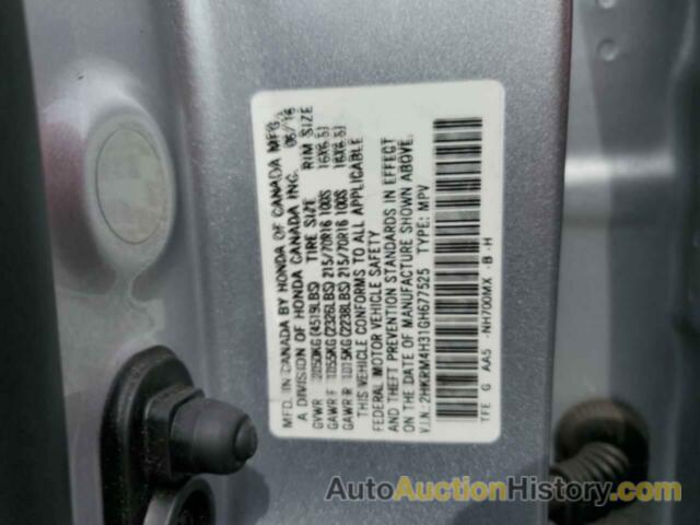 HONDA CRV LX, 2HKRM4H31GH677525