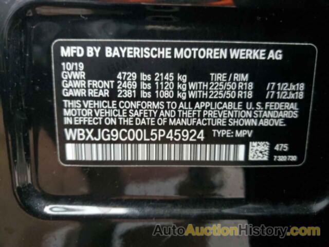 BMW X1 XDRIVE28I, WBXJG9C00L5P45924
