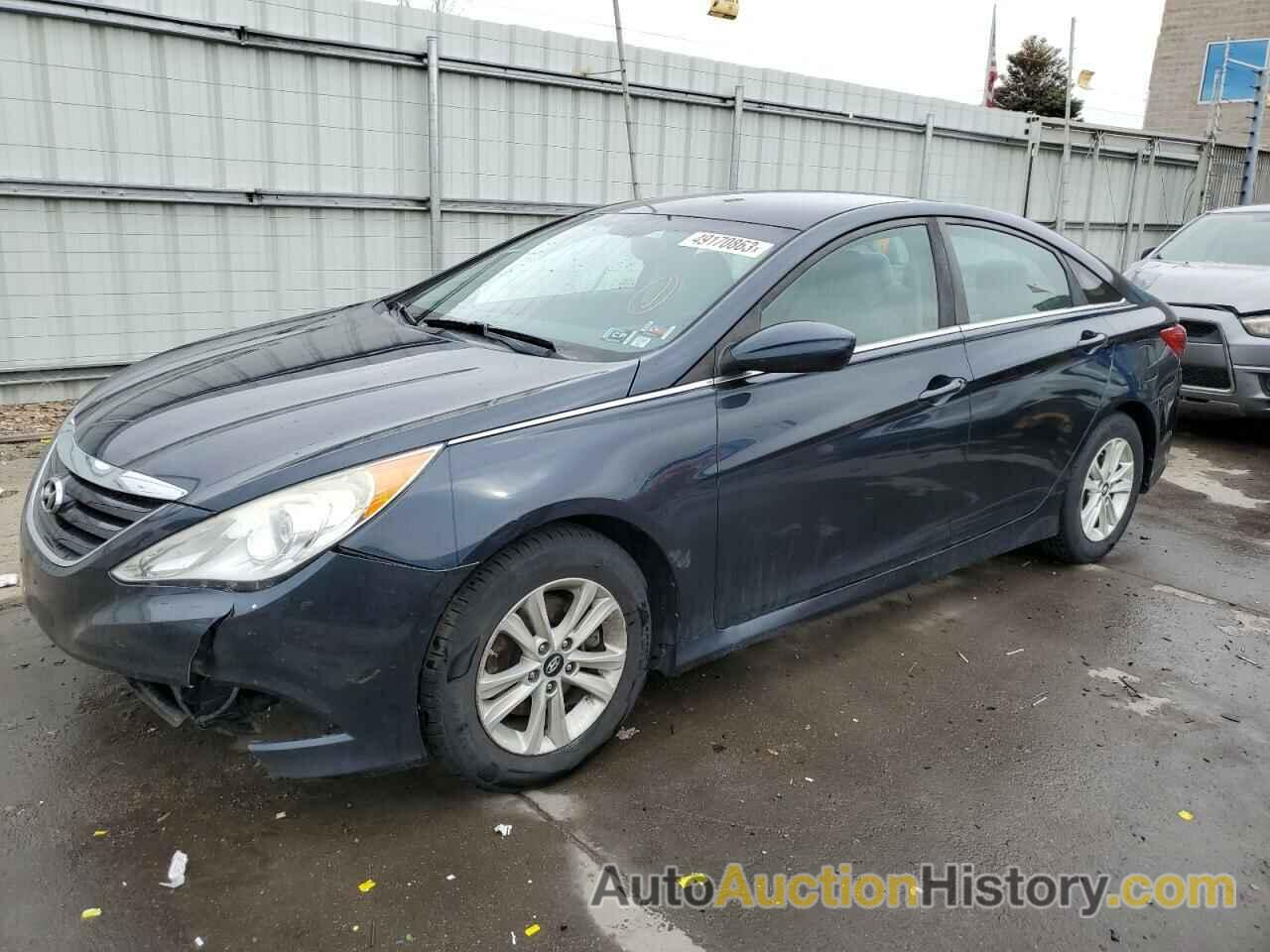 2014 HYUNDAI SONATA GLS, 5NPEB4AC4EH931921