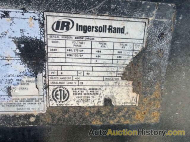 INGERSOLL-RAND GENERATOR, 390091UHRC34