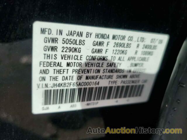 ACURA RL, JH4KB2F65AC000164