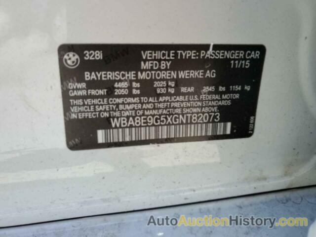 BMW 3 SERIES I SULEV, WBA8E9G5XGNT82073