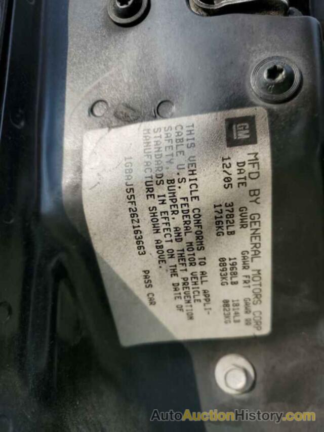 SATURN ION LEVEL 2, 1G8AJ55F26Z163663