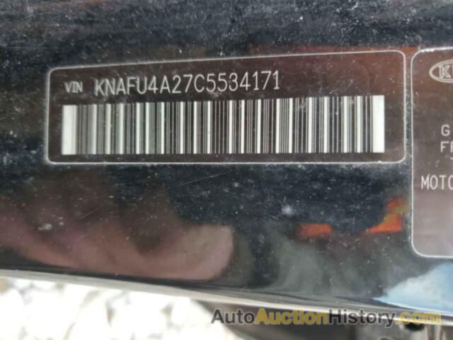 KIA FORTE EX, KNAFU4A27C5534171