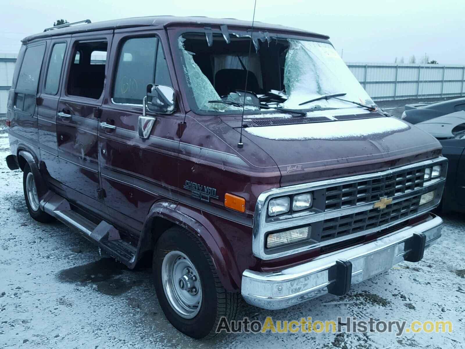 1993 CHEVROLET G20 , 1GBEG25Z2PF347622