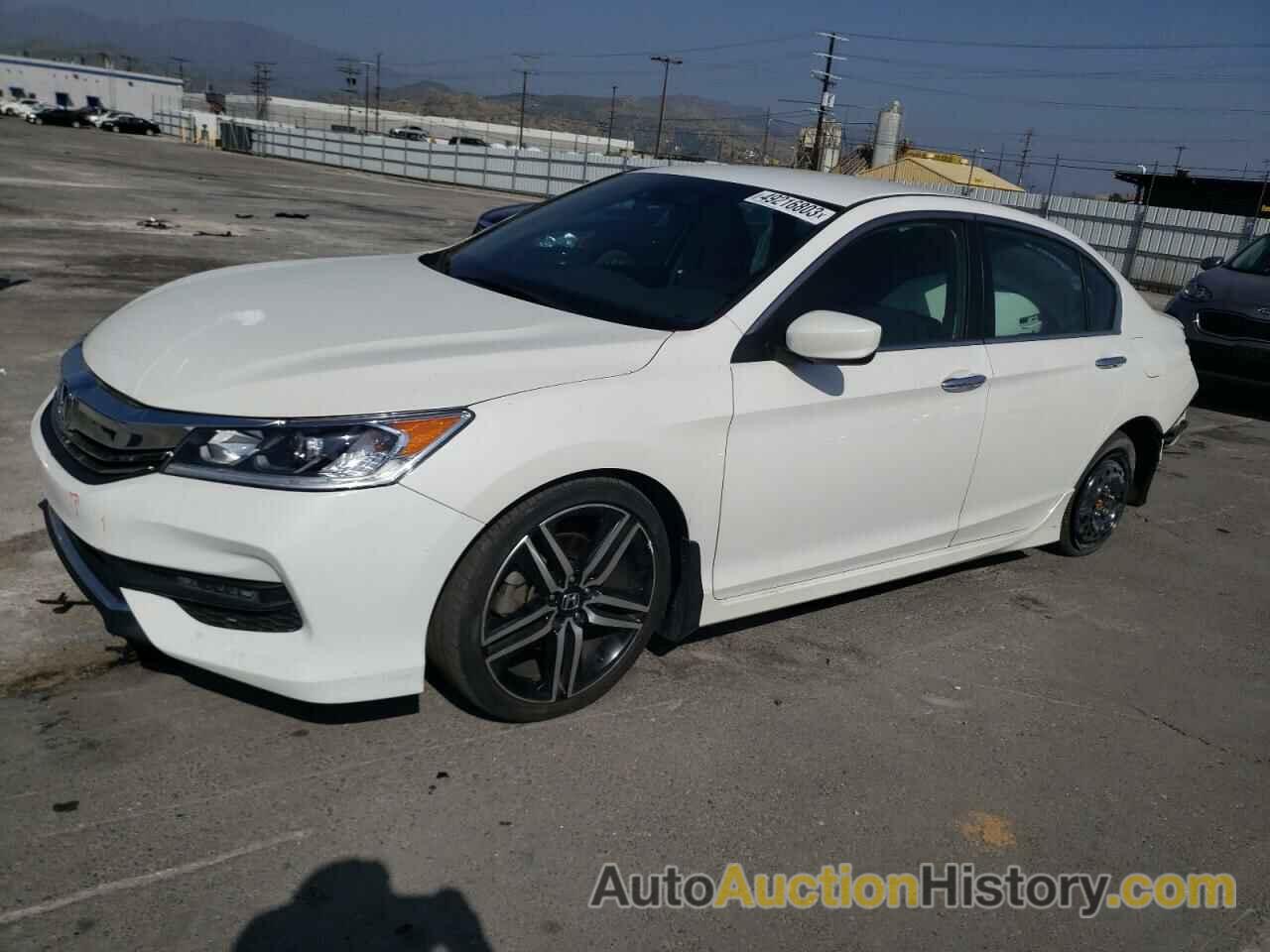 2016 HONDA ACCORD SPORT, 1HGCR2F67GA071048