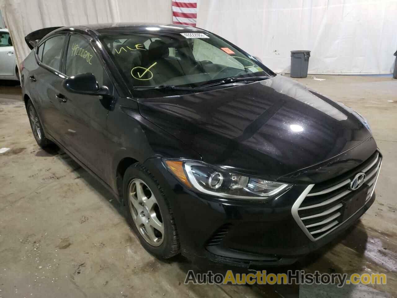 2018 HYUNDAI ELANTRA SEL, 5NPD84LF3JH253643