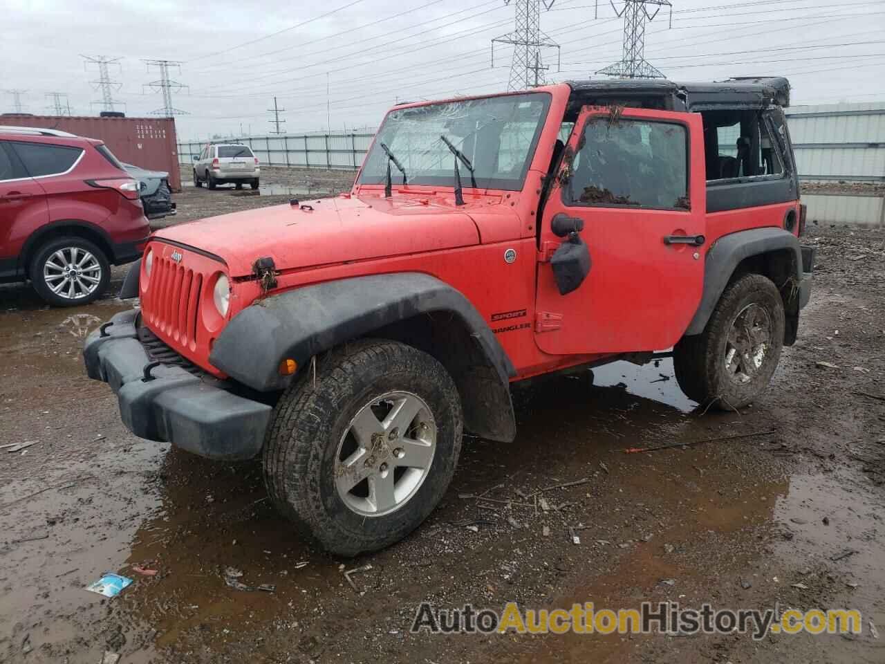 JEEP WRANGLER SPORT, 1C4AJWAG2DL557139