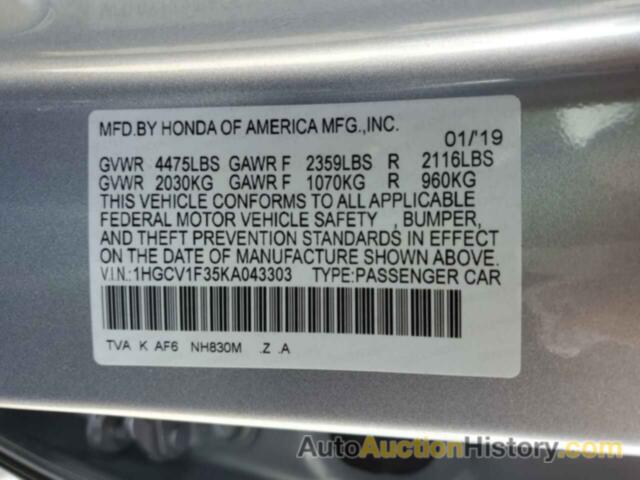 HONDA ACCORD SPORT, 1HGCV1F35KA043303