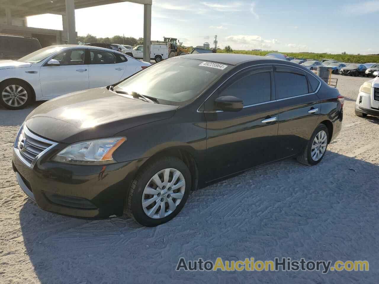 NISSAN SENTRA S, 3N1AB7AP1DL661096