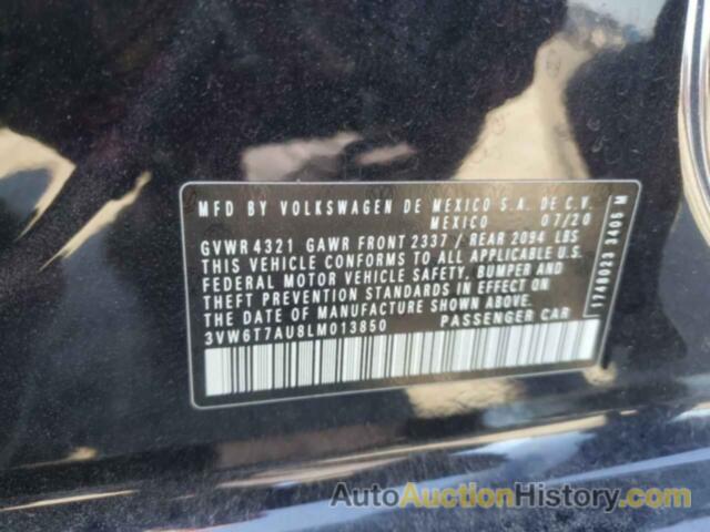 VOLKSWAGEN GTI S, 3VW6T7AU8LM013850