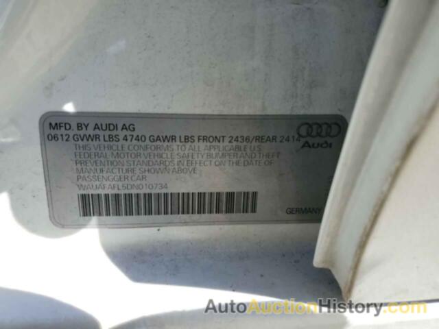 AUDI A4 PREMIUM, WAUAFAFL5DN010734