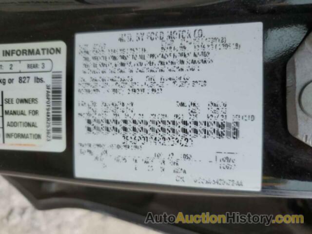 FORD FUSION SE, 3FA6P0T94KR253623