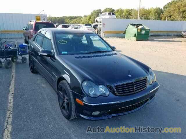 2003 MERCEDES-BENZ C 32 AMG K 32 AMG KOMPRESSOR, WDBRF65J73F411535